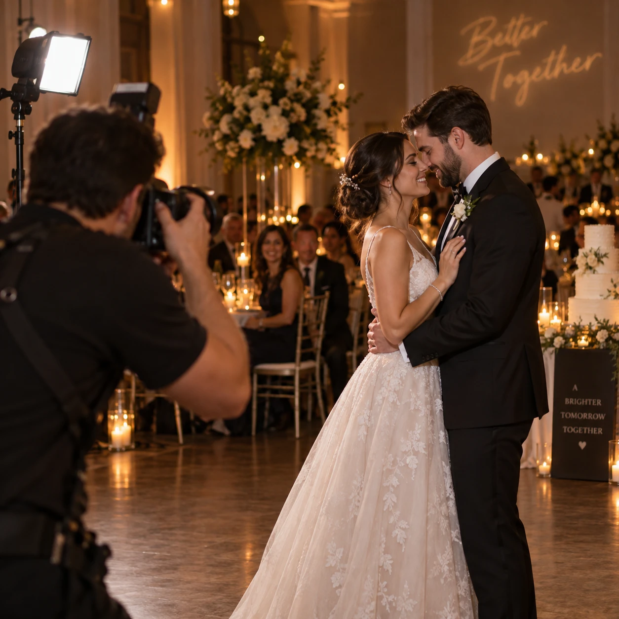 Working with Challenging Lighting at Indoor Wedding Venues